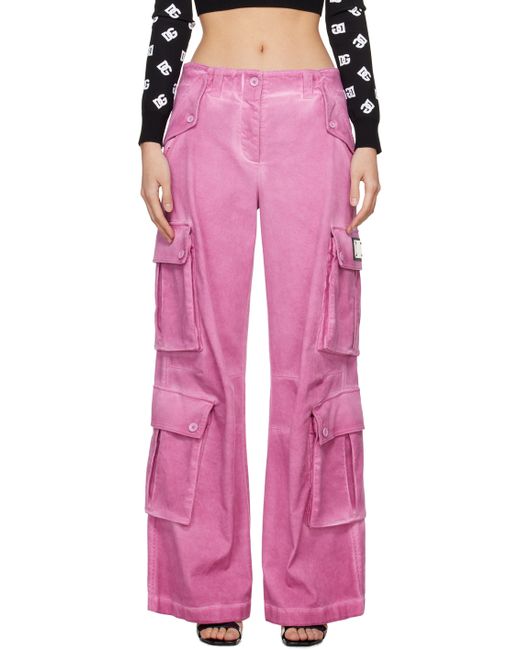Dolce & Gabbana Garment-Dyed Cargo Pants
