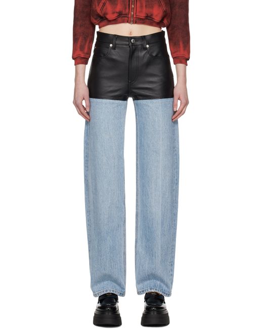 Alexander Wang Stacked Leather Pants