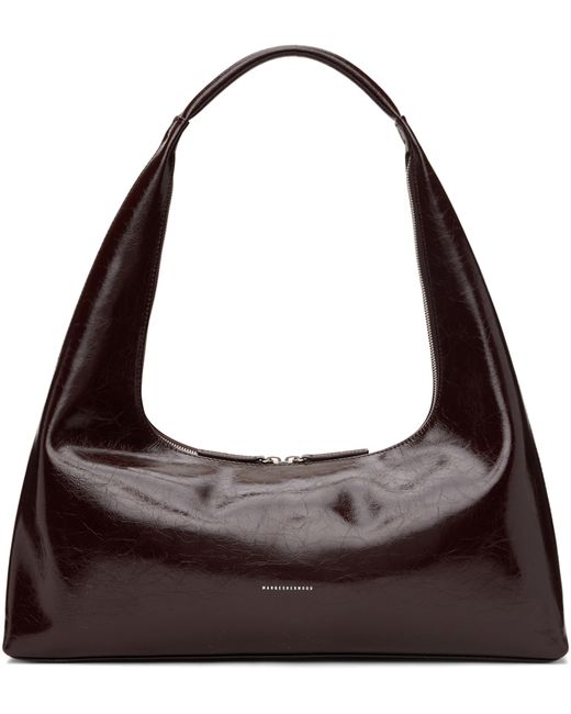 Marge Sherwood Crinkled Leather Shoulder Bag