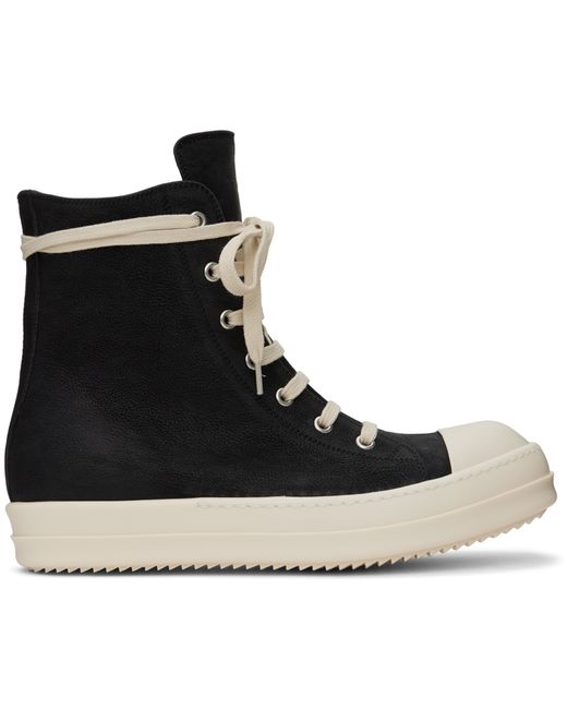 Rick Owens Washed Calf Sneakers