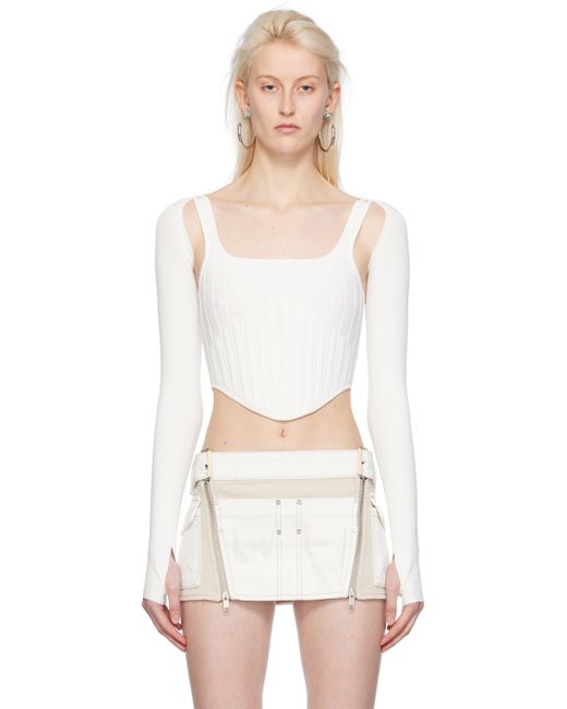 Dion Lee Ventral Compact Corset Top
