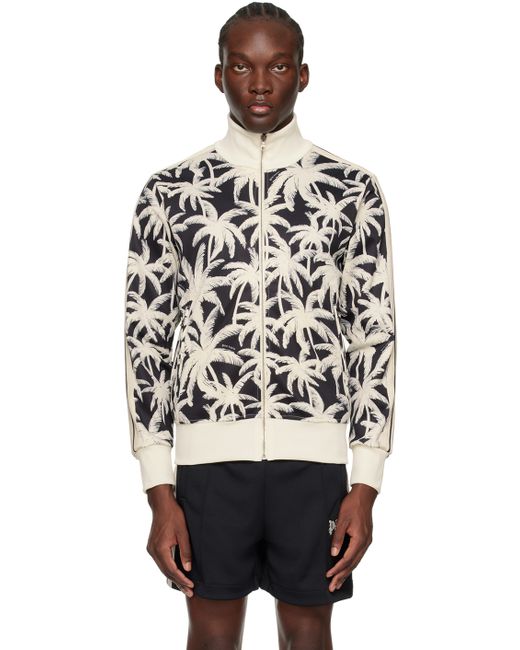 Palm Angels Off-White Palms Allover Track Jacket
