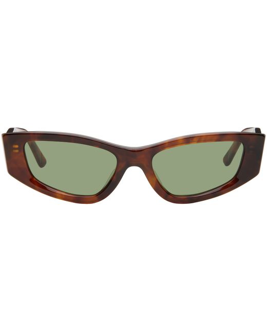 Eckhaus Latta Exclusive Tortoiseshell The Tilt Sunglasses