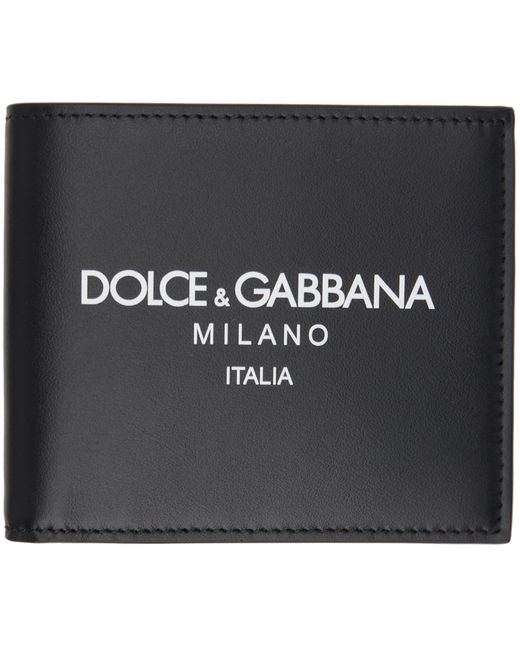 Dolce & Gabbana Calfskin Logo Wallet