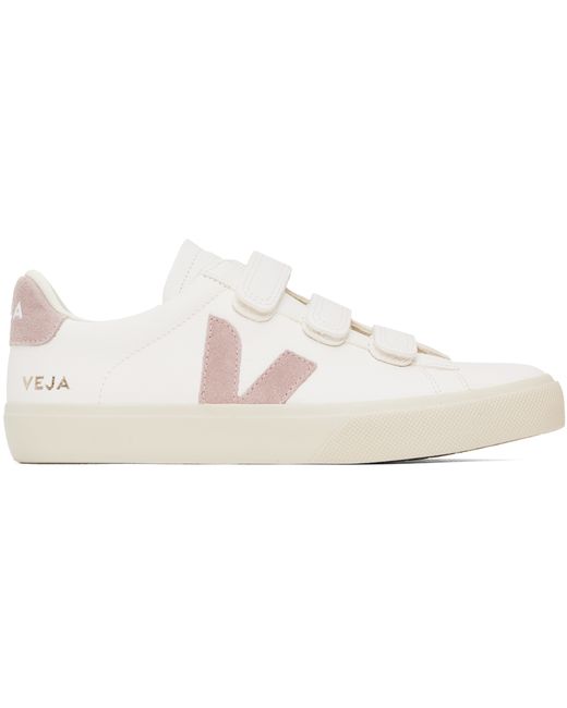 Veja Pink Recife ChromeFree Leather Sneakers