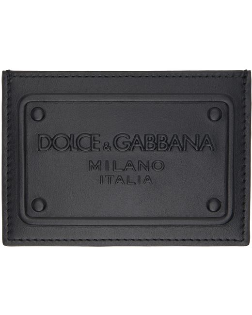 Dolce & Gabbana Embossed Card Holder