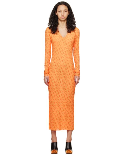 Jade Cropper Printed Midi Dress
