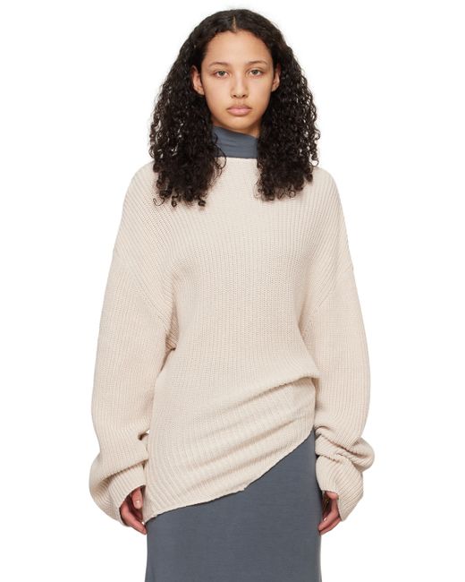 Jade Cropper Asymmetric Sweater