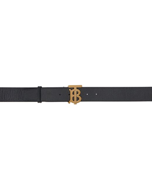 Burberry Leather Wide TB Belt
