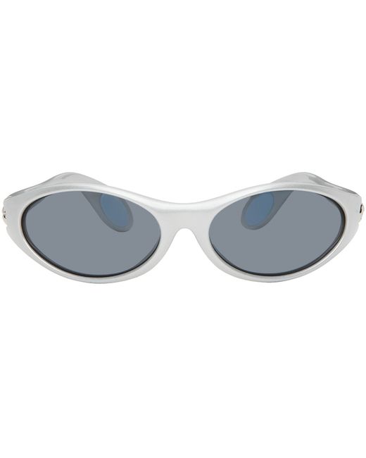 Coperni Silver Cycling Sunglasses