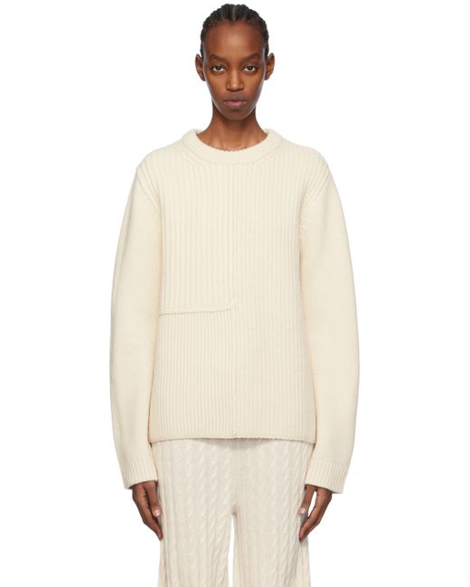 Totême Off-White Multi-Rib Sweater