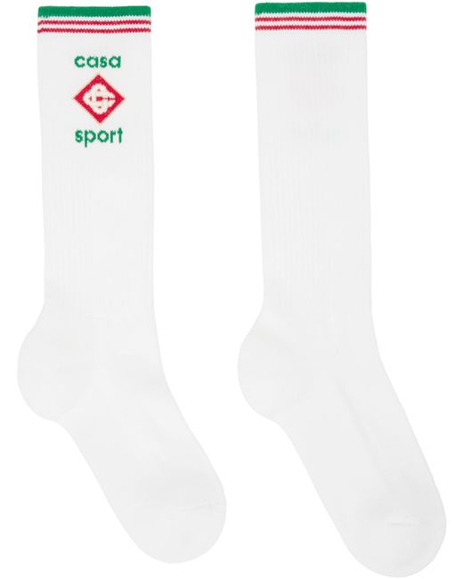 Casablanca Casa Sport Logo Socks