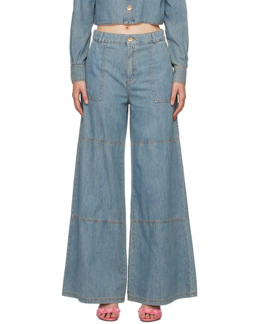 Moschino Paneled Jeans