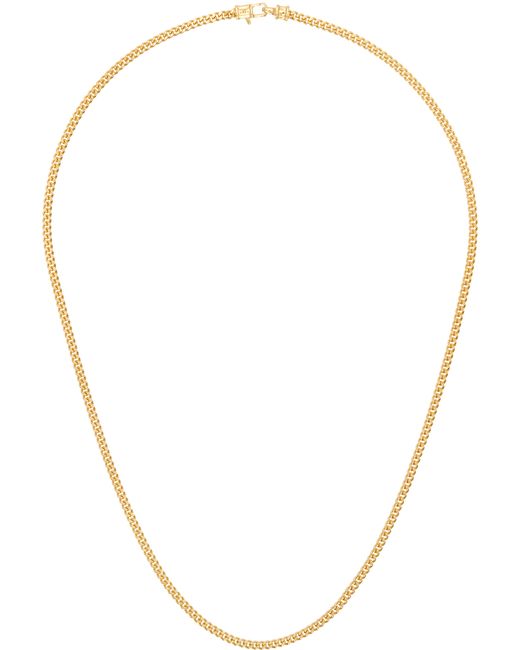 Tom Wood Gold Curb Chain M Necklace