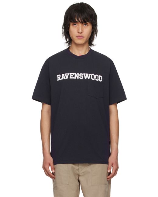 Engineered Garments Navy Ravenswood T-Shirt