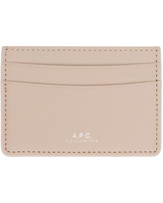 A.P.C. . Pink André Card Holder