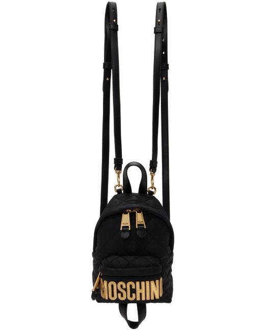 Moschino Mini Quilted Backpack