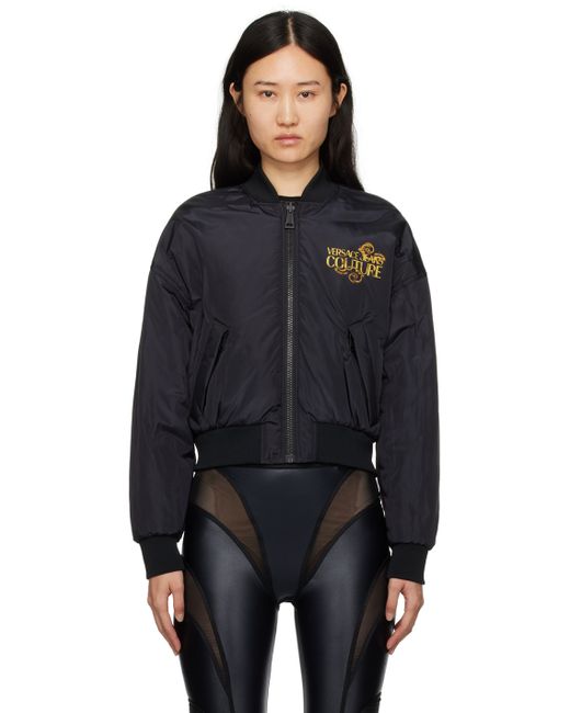 Versace Jeans Couture Padded Reversible Bomber Jacket