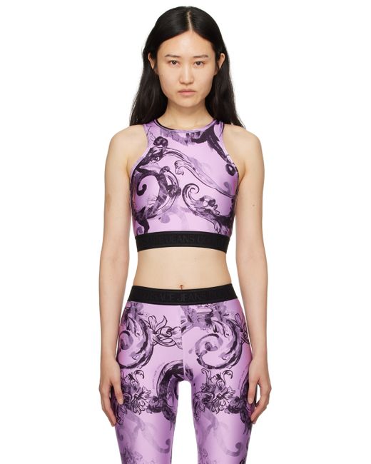 Versace Jeans Couture Printed Tank Top