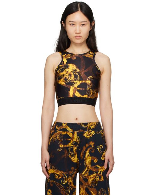 Versace Jeans Couture Printed Tank Top