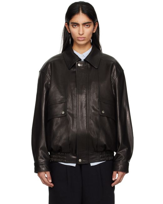 Dunst Oversized Leather Jacket