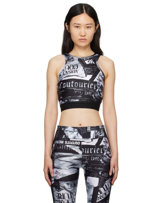 Versace Jeans Couture Print Tank Top