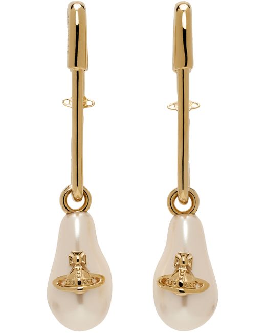 Vivienne Westwood Gold Yael Earrings