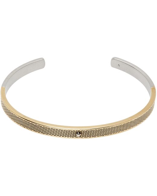 Maison Margiela Silver Gold Star Bracelet
