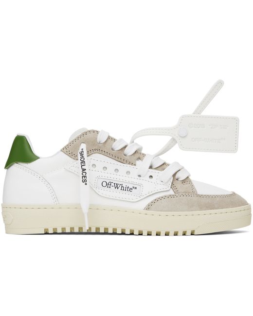 Off-White White Taupe 5.0 Sneakers