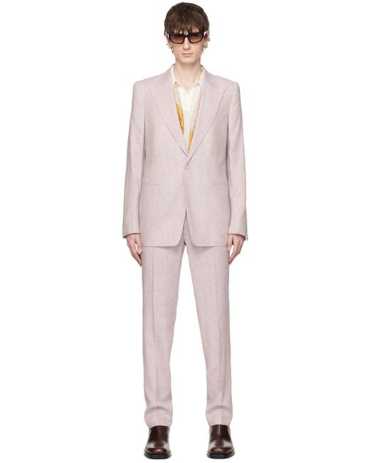 Dries Van Noten Peaked Lapel Suit