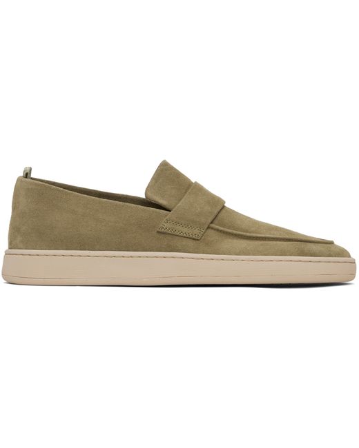 Officine Creative Taupe Herbie 001 Loafers