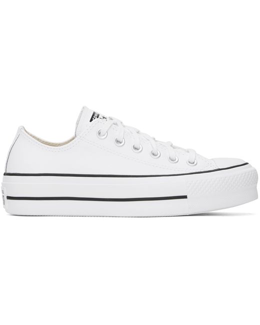 Converse Chuck Taylor All Star Platform Leather Sneakers