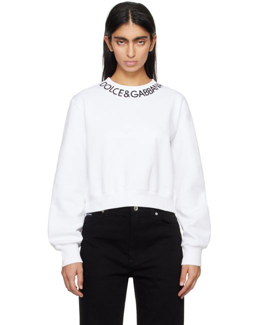 Dolce & Gabbana Cropped Sweatshirt