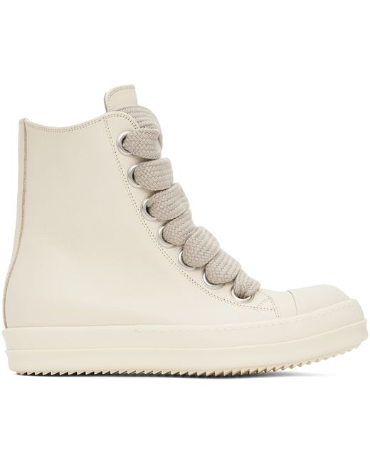 Rick Owens Off Jumbo Laced Sneakers