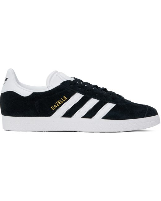 Adidas Originals Black Gazelle Sneakers