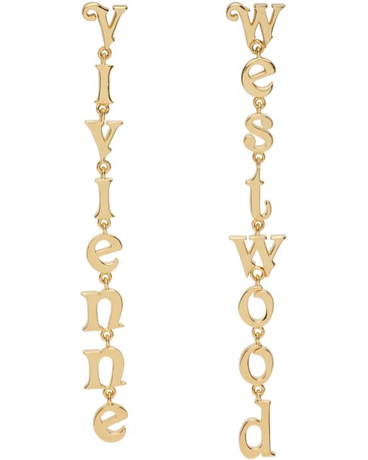 Vivienne Westwood Gold Raimunda Earrings