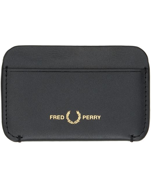 Fred Perry Burnished Leather Card Holder