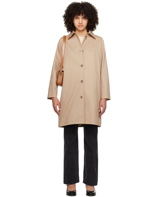 A.P.C. . Button Trench Coat