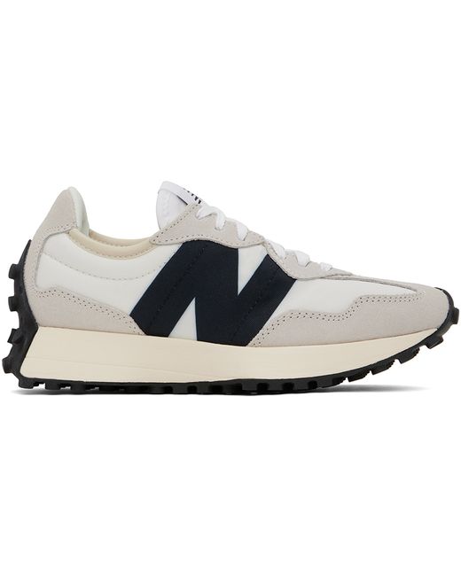 New Balance Taupe Off-White 327 Sneakers