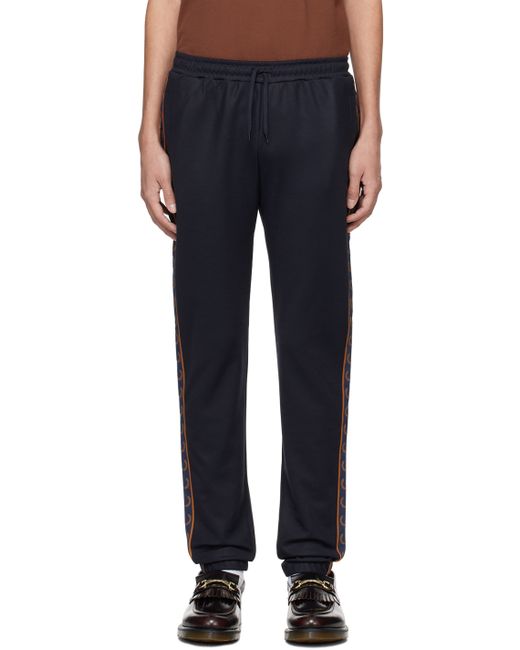 Fred Perry Navy Taped Track Pants