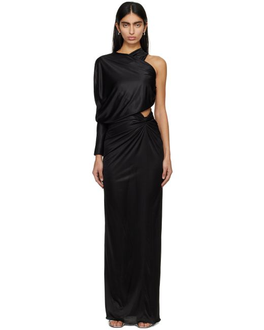 Atlein Knotted Maxi Dress