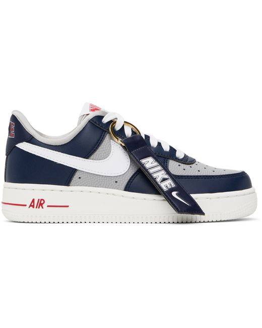 Nike Navy Air Force 1 07 SE Sneakers