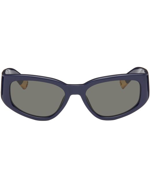 Jacquemus Navy Les Lunettes Gala Sunglasses
