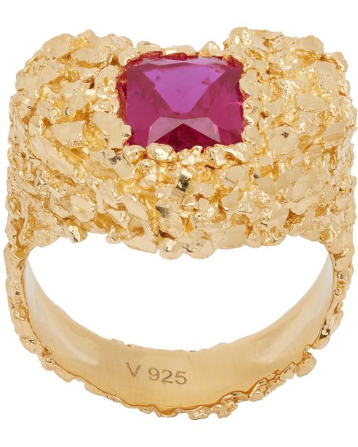 Veneda Carter VC032 Emerald Ruby Ring