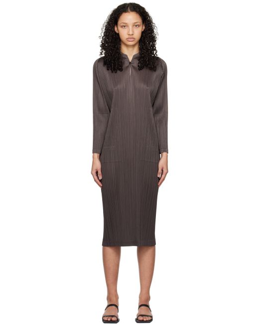 Pleats Please By Issey Miyake Monthly Colors January Maxi Dress