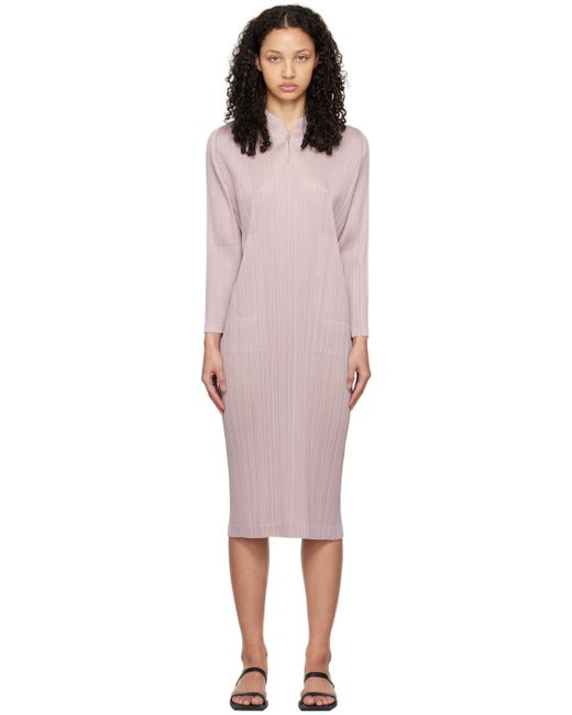 Pleats Please By Issey Miyake Monthly Colors January Maxi Dress