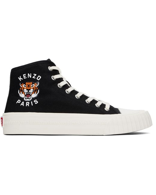 Kenzo Paris Foxy High-Top Canvas Sneakers