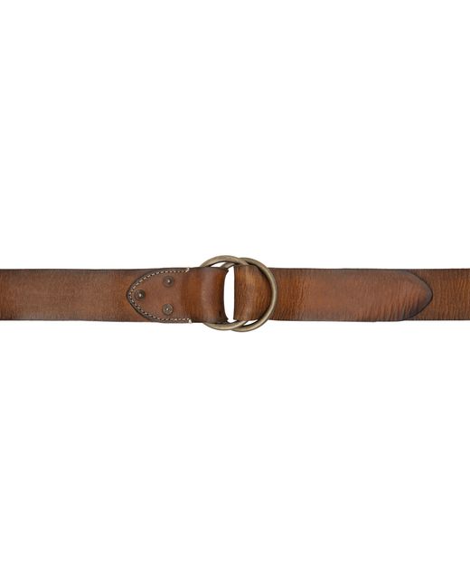 Rrl Distressed Leather Belt
