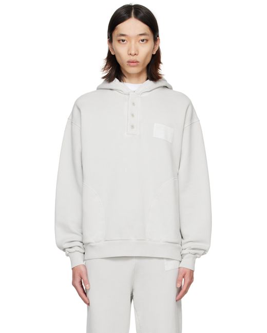 Moschino Buttoned Hoodie