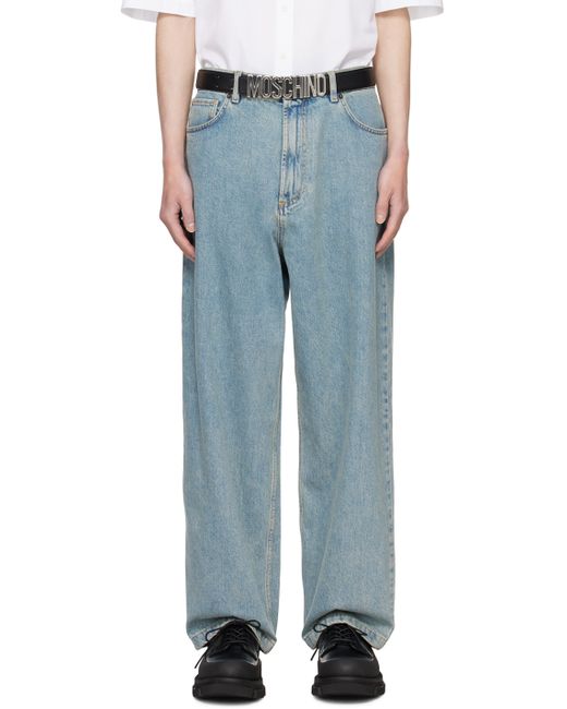 Moschino Garment-Washed Jeans
